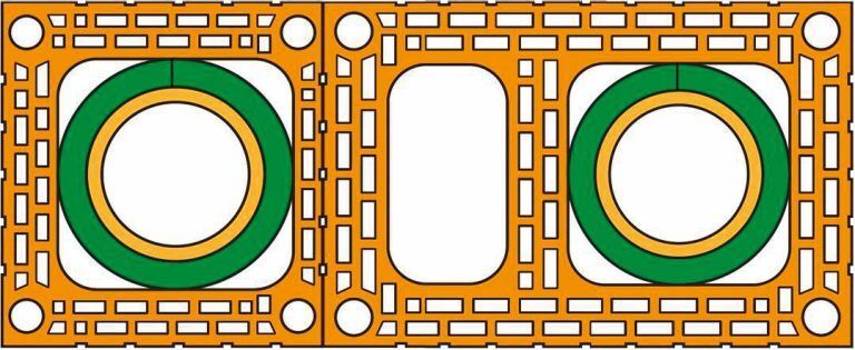 Kamtec ISS Kaminofenzug, ein-/zweizügig