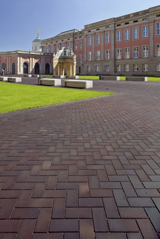 Strangpress-Pflasterklinker Potsdam