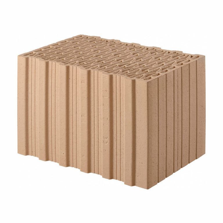 Poroton-Planziegel-T8 unverfüllt