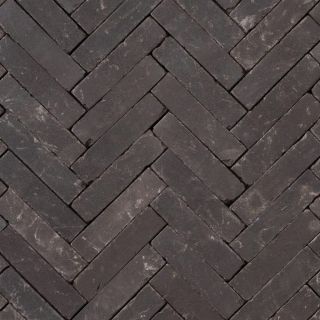 HET 76/16 Pflasterz. 200x100x52 Ares getrommelt Schwarz nuanciert ohne Fase