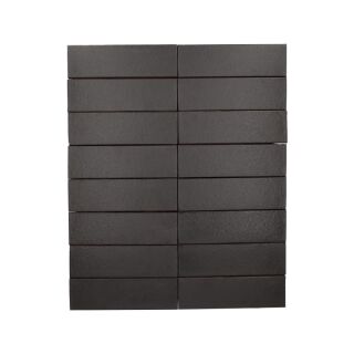 Läuferwinkelriemchen NF RA250 Urban Granitgrau Glatt 240x115/240x71x14 mm
