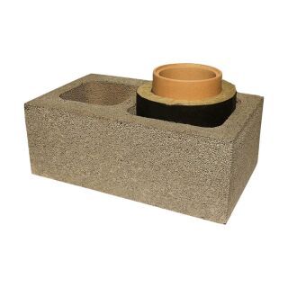 ISSr 20 B + Schacht 22x22cm Kamtec Kaminsystem