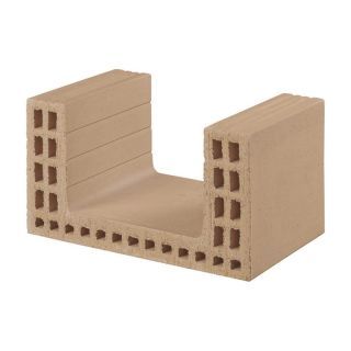 Poroton-U-Schale