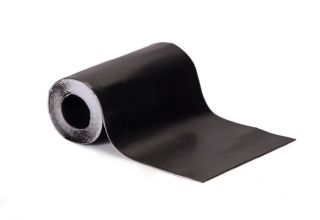KoraFlex Plus Wand- und Kaminanschlussrolle 300 mm schwarz (1 Rolle = 5 Meter)