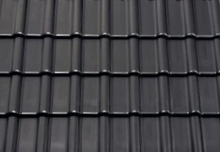 Alegra 10 Flächenziegel Sturmfix edelplatingrau