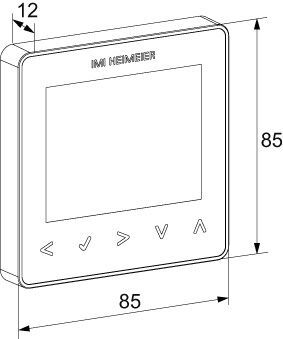 IMI HEIMEIER Raumthermostat neoStat programmierbar