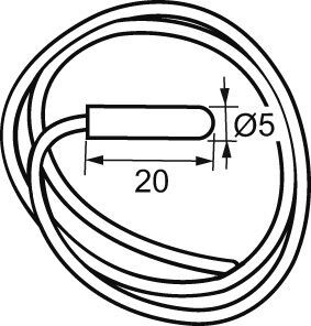 IMI HEIMEIER Fußbodentemperaturfühler kabelgeb., kompatibel mit neoStat/neoAir/HM-PRT, im Lieferumfang von neoStat-e bereits enthalten.