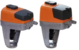 TA-Slider 750 & 1600: Digital konfigurierbare stetige Push/Pull-Stellantriebe – 750 N/1600 N.