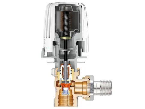 Ein gut eingestelltes, energiesparendes Heizsystem: Themostat-Kopf K mit Thermostat-Ventilunterteil Eclipse