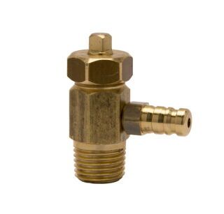 IMI TA Messnippel mit Ventil R 1/4 x 30 mm, für CBI II