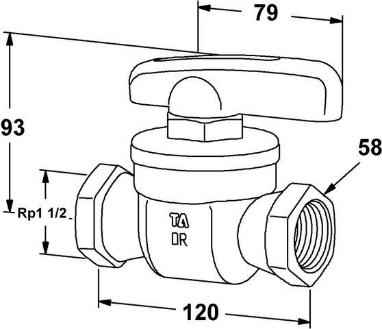 IMI TA Kugelhahn TA 900 iSi PN 16