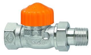 IMI HEIMEIER Thermostat-Ventilunterteil Eclipse umgekehrte Flussrichtung, Durchgangsform, DN 10