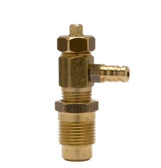 IMI TA Messnippel mit Ventil R 3/8 x 30 mm, für CBI II