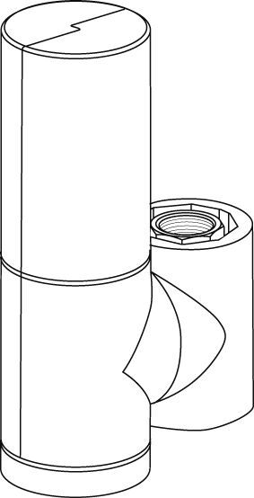IMI PNEUMATEX Mikroblasen Abscheider Zeparo ZTVI 25, drehbar, mit Isolierung