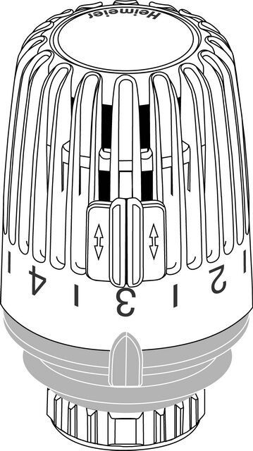 IMI HEIMEIER Thermostat-Kopf K