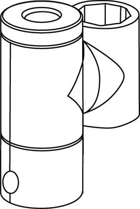 IMI PNEUMATEX Schlamm Abscheider Zeparo ZTMI 20, drehbar, mit Isolierung