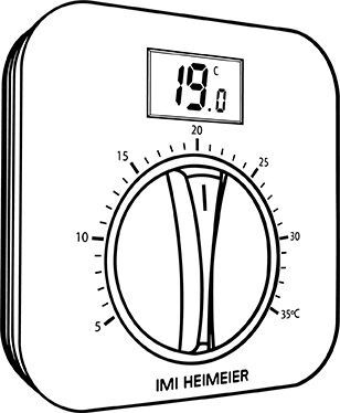 IMI HEIMEIER Raumthermostat DS