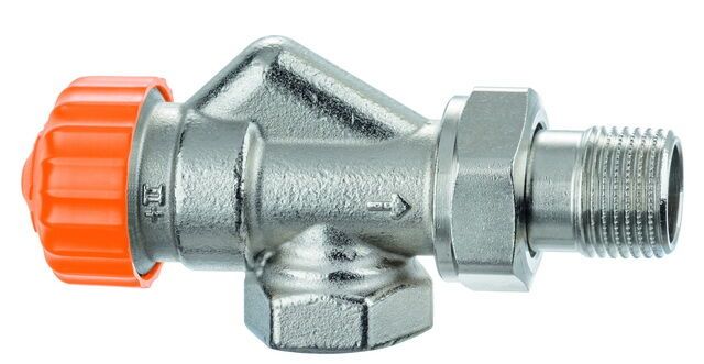 IMI HEIMEIER Thermostat-Ventilunterteil Eclipse, Axialform, verkürzt, DN 10