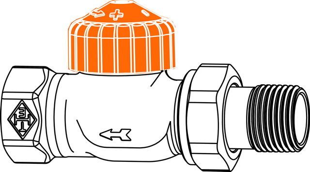 IMI HEIMEIER Thermostat-Ventilunterteil Eclipse
