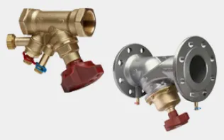 Einregulierventile und Regelventile ermöglichen eine exakte Einregulierung von hydraulischen Systemen und damit eine optimale Regelbarkeit.