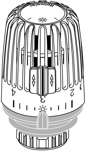 IMI HEIMEIER Thermostat-Kopf K