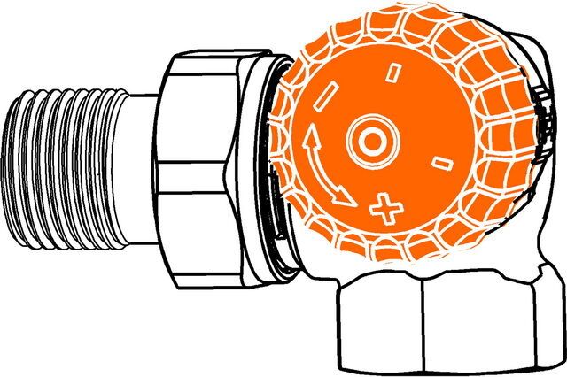 IMI HEIMEIER Thermostat-Ventilunterteil Eclipse