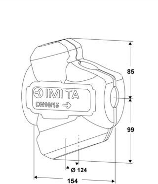 IMI TA Wärme- und Kältedämmung für TA-COMPACT-P/TA-Modulator, DN 40