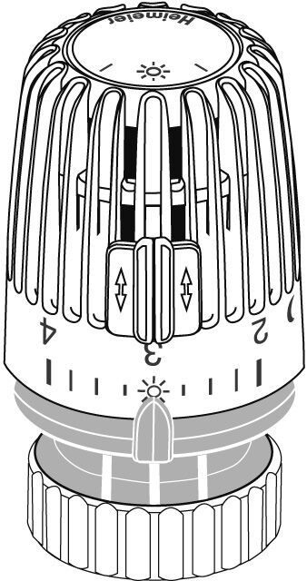 IMI HEIMEIER Thermostat-Kopf K