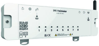 IMI HEIMEIER UH8-RF Mini Klemmleiste, Funk für 8 Zonen, 230 V