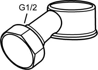 IMI TA Entleeradapter Gewinde G 1/2 Zoll