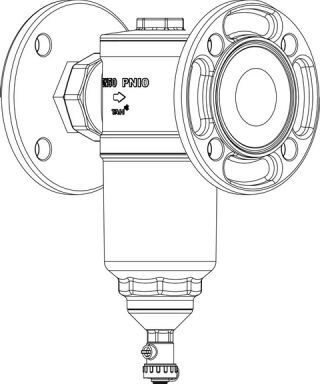 IMI PNEUMATEX Abscheider Zeparo Cyclone Dirt ZCDF 50