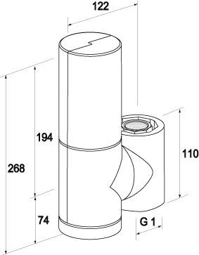 IMI PNEUMATEX Mikroblasen Abscheider Zeparo ZTVI 25, drehbar, mit Isolierung