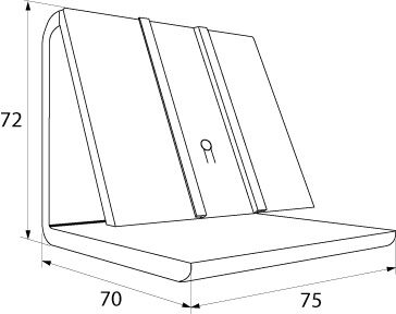 IMI HEIMEIER neoAir Tischständer um neoAir als Standgerät zu nutzen