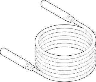 IMI TA Impulsleitung, Durchmesser 6 mm Länge 1 m