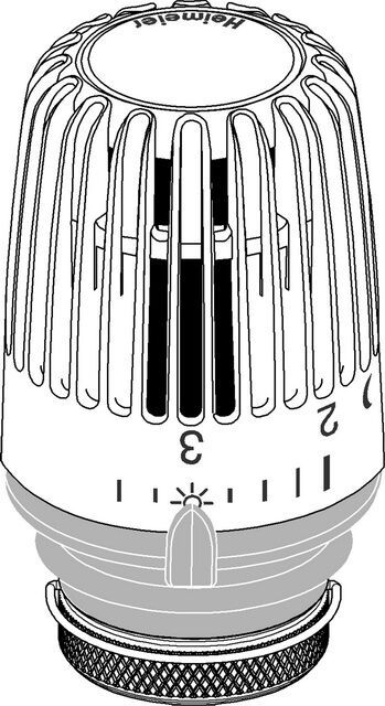 IMI HEIMEIER Thermostat-Kopf K