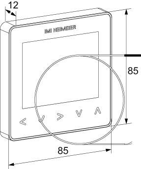 IMI HEIMEIER Raumthermostat neoStat programmierbar