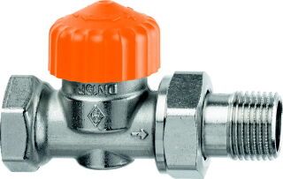 IMI HEIMEIER Thermostat-Ventilunterteil Eclipse, Durchgang, verkürzt, DN 10