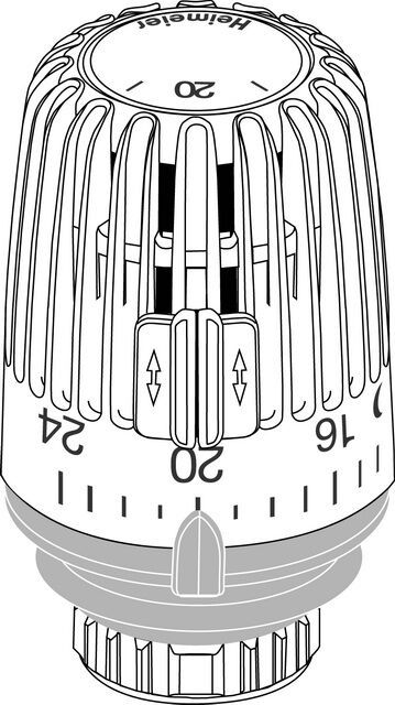 IMI HEIMEIER Thermostat-Kopf K