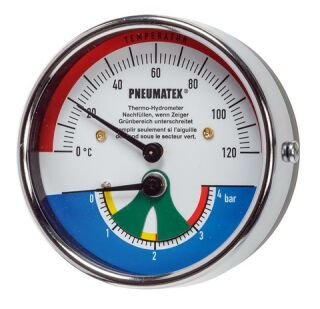 IMI PNEUMATEX Thermohydrometer TH 4 0-4 bar, 0-120 Grad C