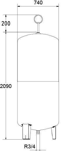 IMI PNEUMATEX Druckausdehnungsgefäß Statico IMI PNEUMATEX Druckausdehnungsgefäß Statico