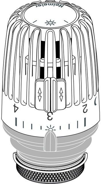 IMI HEIMEIER Thermostat-Kopf K
