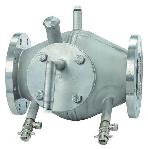 IMI PNEUMATEX Abscheider Ferro-Cleaner Typ 606, DN 400 mit 3 Magnete und Anode, PN 10, Flansche