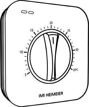 IMI HEIMEIER Raumthermostat DS