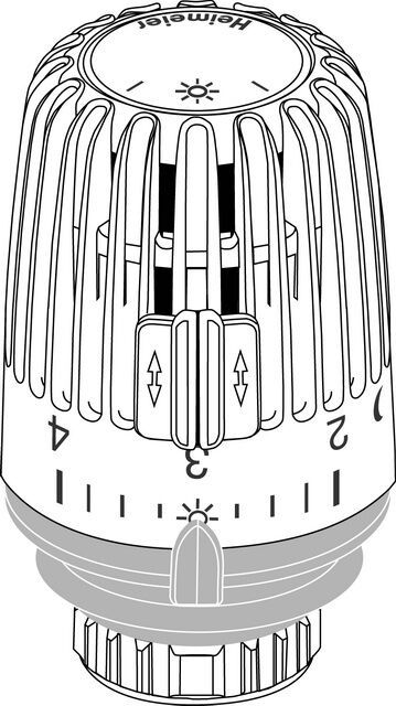 IMI HEIMEIER Thermostat-Kopf K