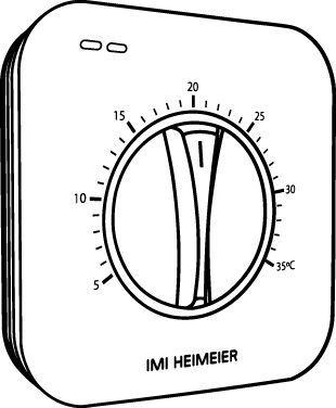 IMI HEIMEIER Raumthermostat DS