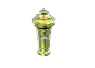 IMI HEIMEIER Thermostat-Oberteil Eclipse für Ventilheizkörper. Mit automatischer Durchflussregelung. Für z.B. Korado ab 2006, U.S. Steel. (Korad), Coskunöz (Copa), Rettig (Purmo), G 1/2