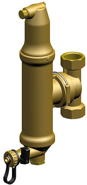 IMI PNEUMATEX Kombi Abscheider Zeparo ZTKMI 25, drehbar, mit Isolierung