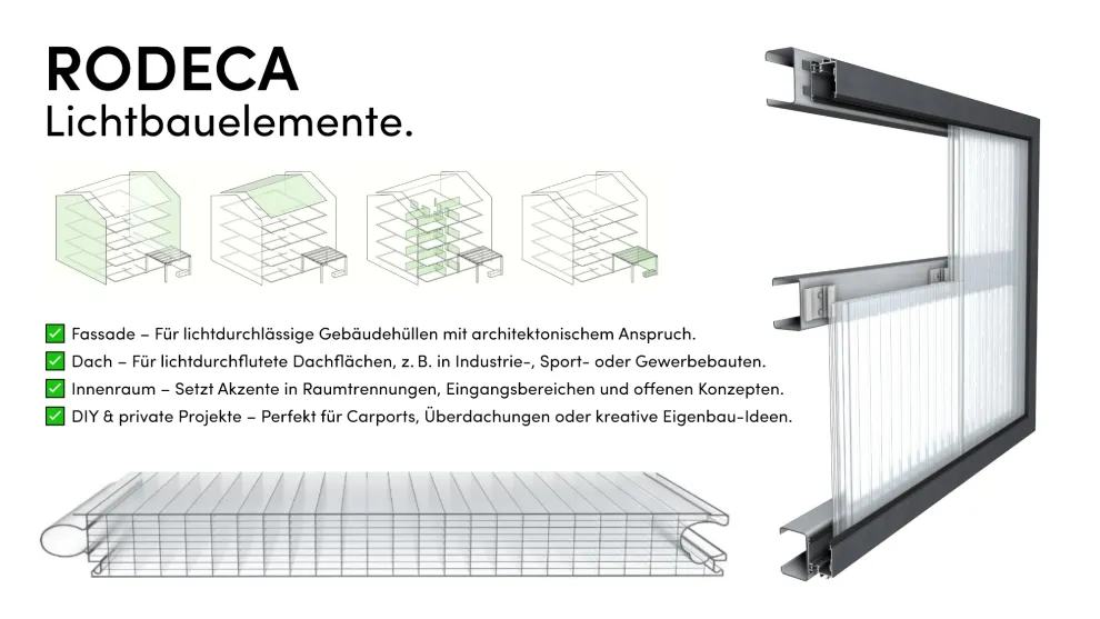 Rodeca Lichtbauelemente