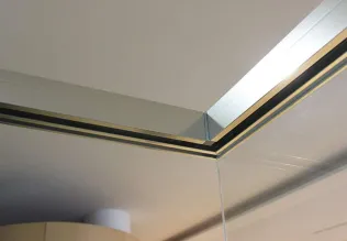 HEILER softslide Schiebelösung, Detail Oberrahmen