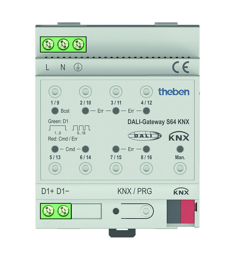 Theben KNX-DALI-Schnittstelle DALI-Gateway KNX